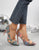 Pastel Prism Textured Pumps