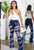 Total Shred Distressed Flare Jeans