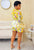 Sunlit Garden Floral Short Set