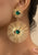 Emerald Radiance Statement Earrin