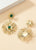 Emerald Radiance Statement Earrin