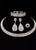 Diamond Reign 5-Piece Crystal Jewelry Set