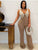 Sculpted Petal Elegance Jumpsuit