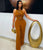 Goddess Draped Chain Jumpsuit