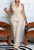 Power Elegance Chain-Trimmed Jumpsuit