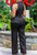 Power Elegance Chain-Trimmed Jumpsuit
