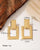 Bold Geo Luxe Earrings