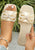 Pearl Elegance Bow Slides
