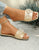 Pearl Elegance Bow Slides