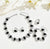 Midnight Elegance Black Stone Jewelry Set