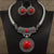 Bold Tribal Elegance Necklace & Earring Set