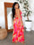 Tropical Ruffle Dream Maxi Dress