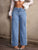 Pearl Side-Slit Statement Jeans