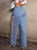Pearl Side-Slit Statement Jeans