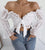 Romantic Lace Tie-Front Blouse