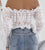 Romantic Lace Tie-Front Blouse