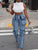 Bold Pocket Cargo Denim Jeans