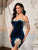 Velvet Royalty Fringe Dress