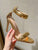 Golden Aura Luxe Heels