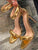 Golden Aura Luxe Heels