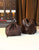 GeoLuxe Woven Shell Handbag – Architectural Elegance in Motion