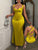 Velvet Flame Luxe Backless Gown