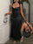 Velvet Flame Luxe Backless Gown