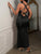 Velvet Flame Luxe Backless Gown