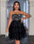 Starlight Sparkle Strapless Tulle Dress