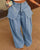 Oversized Utility Pocket Denim Set