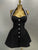 Glam Button Halter Mini Dress