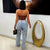 Western Glam High-Waist Embroidered Jeans