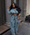 Oversized Utility Pocket Denim Set