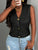 Chic Knit Button-Up Sleeveless Top