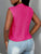 Chic Knit Button-Up Sleeveless Top