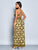 Olive Luxe Wide-Leg Jumpsuit – Back Tie Cut-Out Detail