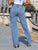 Crystal Drop High-Waisted Jeans