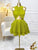 Citrus Glow Short Dress