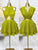 Citrus Glow Short Dress