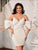 Elegant spring and summer dress