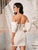 Elegant spring and summer dress