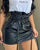 Leather Mini Skirt Nightclub