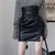 Leather Mini Skirt Nightclub