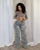 Straight Denim Wide Leg Jeans