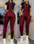 Elegant Women's Shoulder Strap Jumpsuit Square