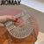 Glam Crystal Half Moon Bag