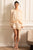 Elegant Draped Mini Dress
