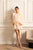 Elegant Draped Mini Dress
