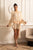 Elegant Draped Mini Dress