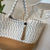 Vibrant Beach Tote with Tassels